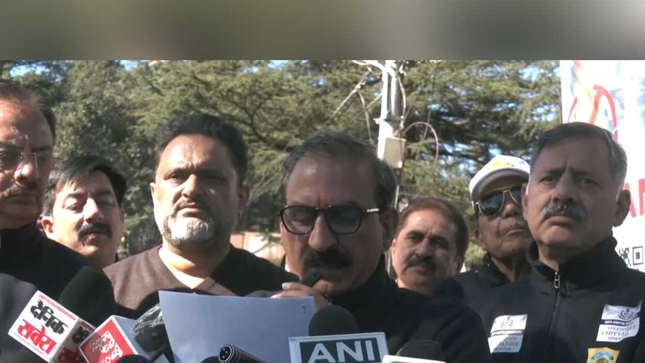 Himachal Pradesh Chief Minister Sukhwinder Singh Sukhu (Photo/ANI) Himachal Pradesh Chief Minister Sukhwinder Singh Sukhu (Photo/ANI)