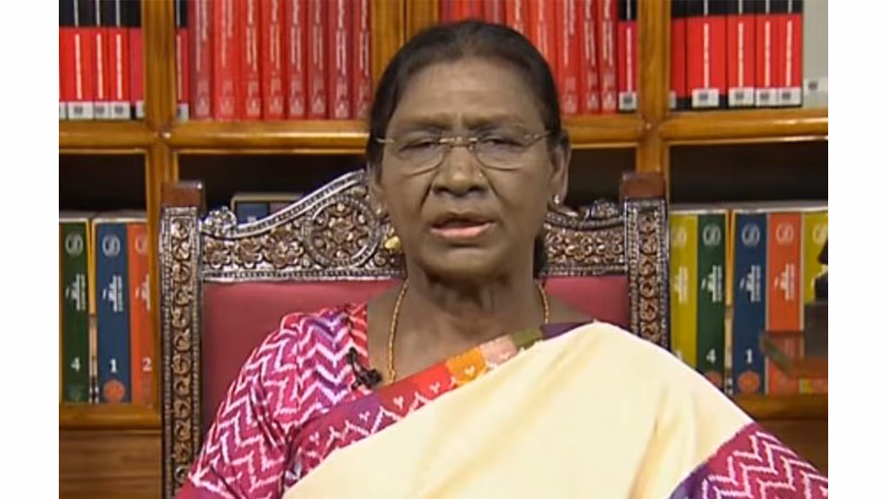 President Droupadi Murmu (Photo/x/@rashtrapatibhvn) President Droupadi Murmu (Photo/x/@rashtrapatibhvn)