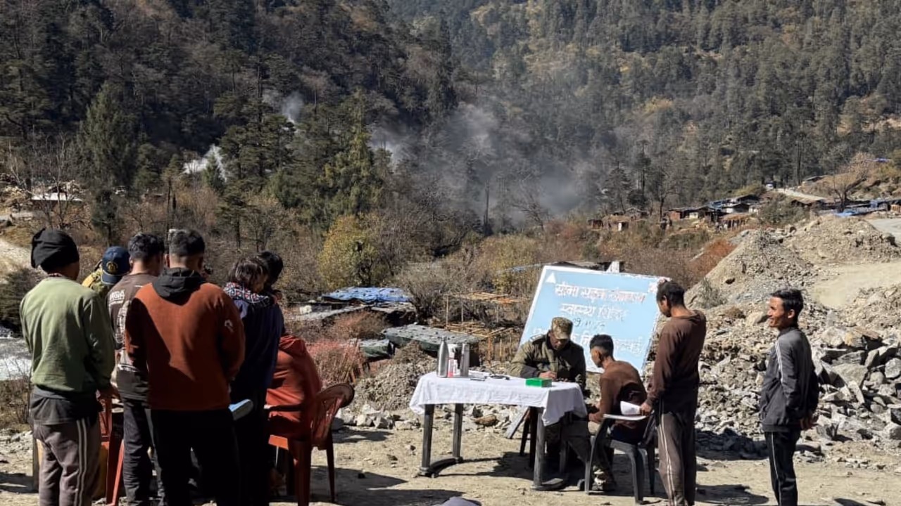 BRO ensures healthcare for over 4000 labourers in remote Tawang (Photo/BRO) BRO ensures healthcare for over 4000 labourers in remote Tawang (Photo/BRO)