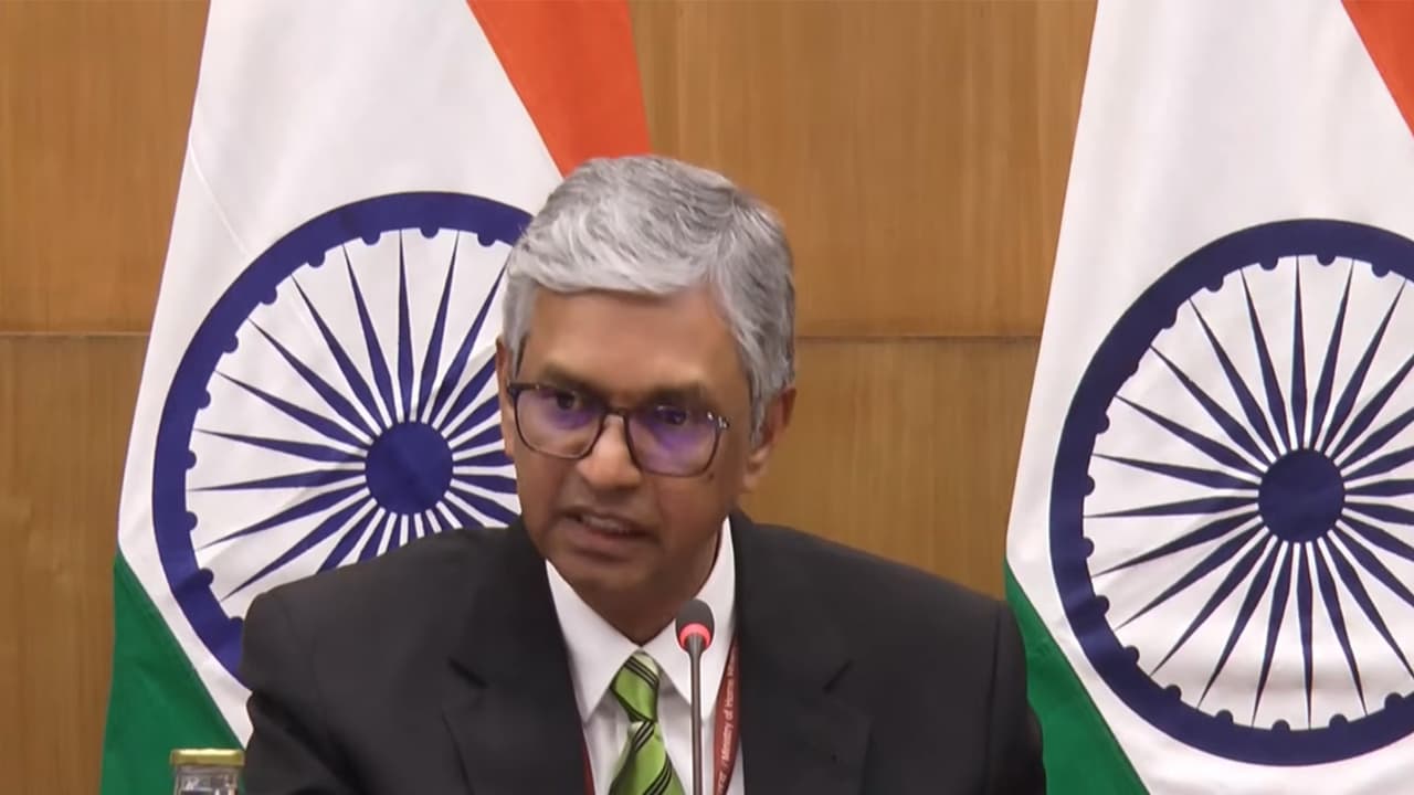 P Kumaran, Ministry of External Affairs Secretary (East) (Photo: YouTube@Ministry of External Affairs, India) P Kumaran, Ministry of External Affairs Secretary (East) (Photo: YouTube@Ministry of External Affairs, India)