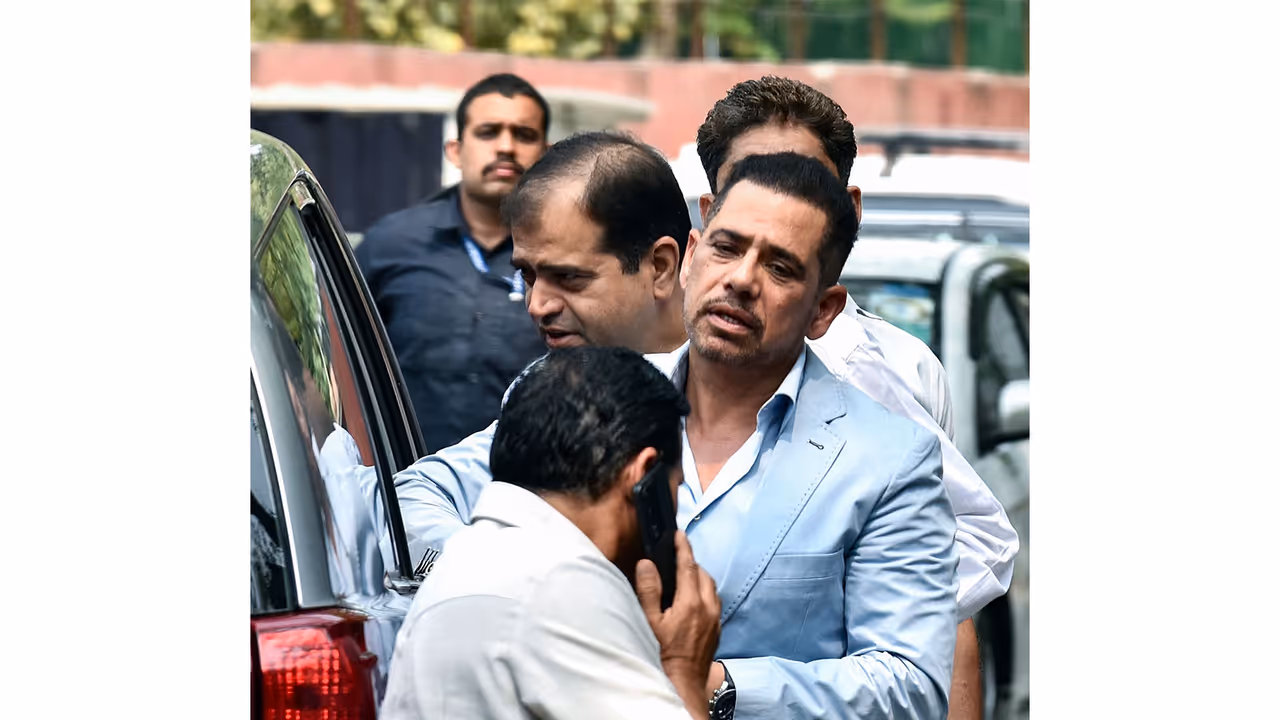 Businessman Robert Vadra (File Photo/ANI) Businessman Robert Vadra (File Photo/ANI)