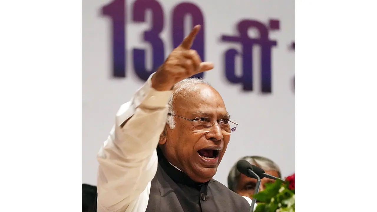 Congress President Mallikarjun Kharge (Photo/A Congress President Mallikarjun Kharge (Photo/A