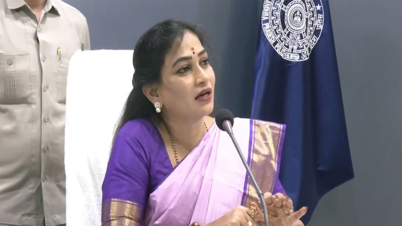 Andhra Pradesh Home Minister Anitha (Photo/ANI) Andhra Pradesh Home Minister Anitha (Photo/ANI)