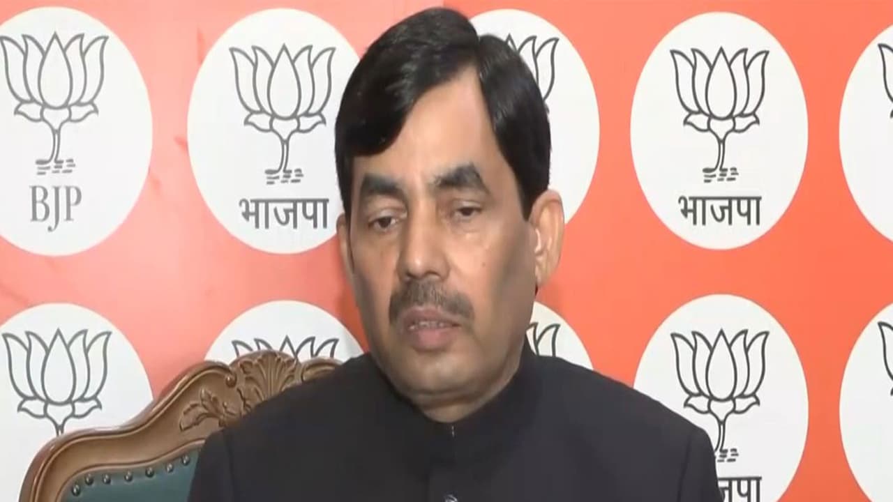 BJP leader Syed Shahnawaz Hussain (Photo/ANI) BJP leader Syed Shahnawaz Hussain (Photo/ANI)