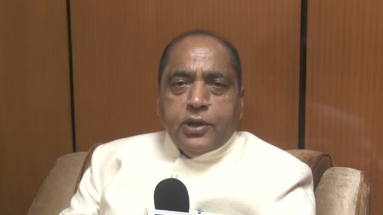 Himachal Pradesh LoP Jai Ram Thakur (Photo/ANI) Himachal Pradesh LoP Jai Ram Thakur (Photo/ANI)