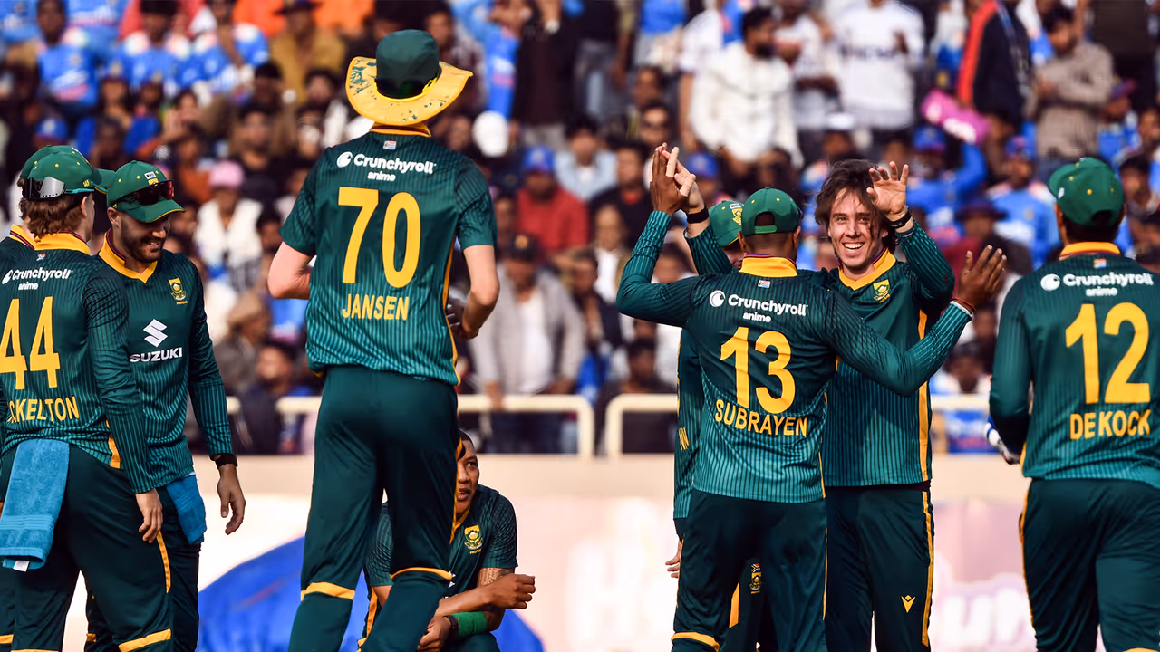 South African cricket team (Photo: ANI)