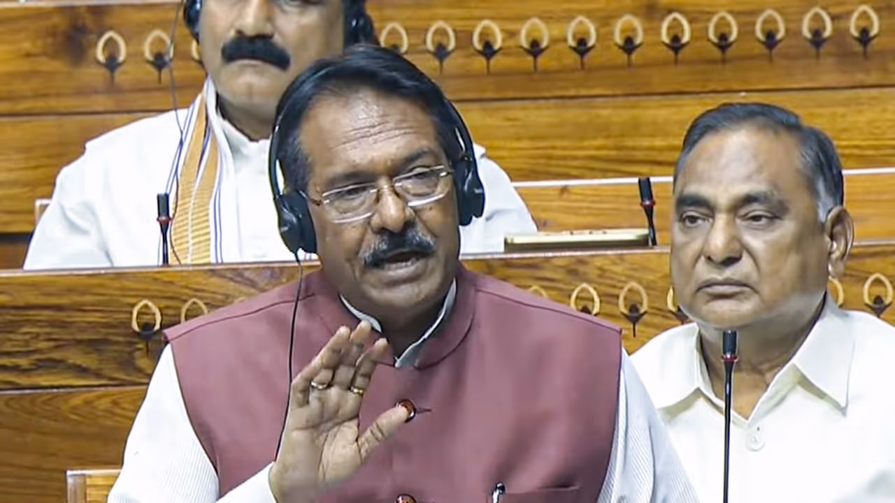 Minister of State for Corporate Affairs Harsh Malhotra (Photo/ANI) Minister of State for Corporate Affairs Harsh Malhotra (Photo/ANI)