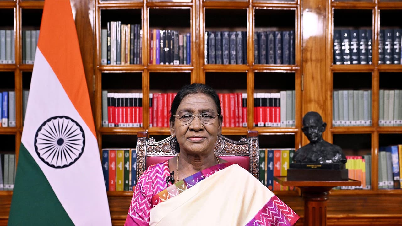 President Droupadi Murmu (File photo/ANI) President Droupadi Murmu (File photo/ANI)