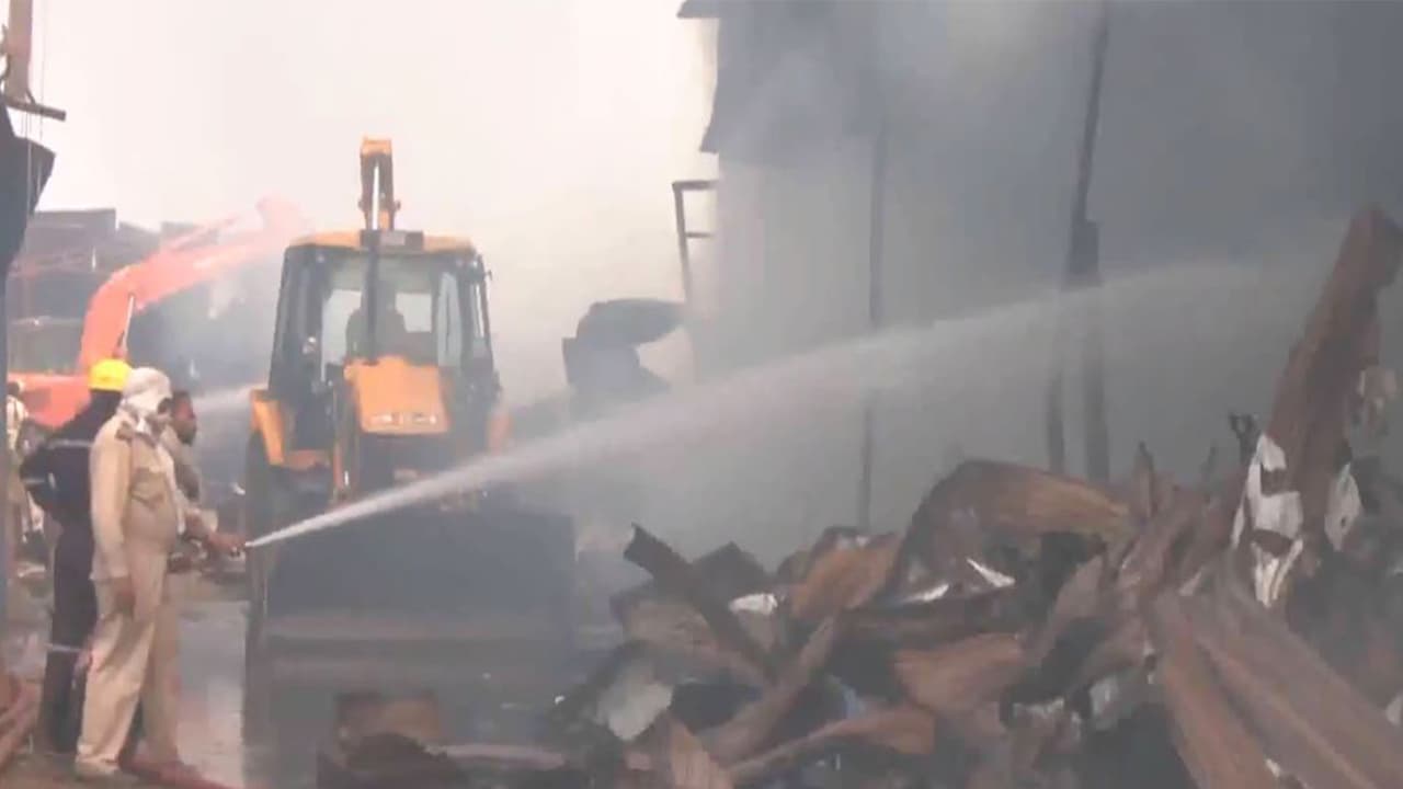 Visual from the incident (Photo/ANI) Visual from the incident (Photo/ANI)