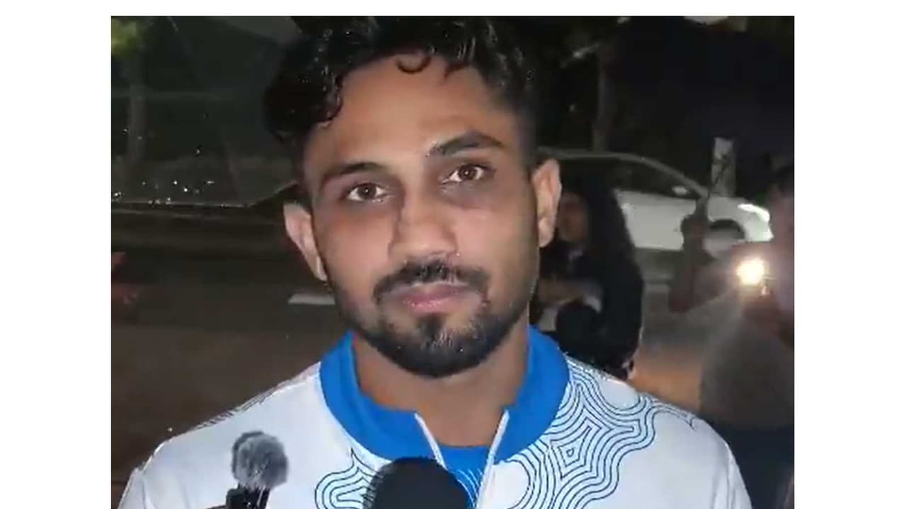 Indian men's kabaddi captain Sunil Kumar (Photo/ANI) Indian men's kabaddi captain Sunil Kumar (Photo/ANI)