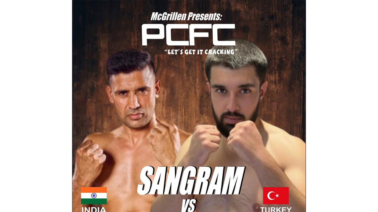 Sangram Singh and Akbulut (Photo: Premier Combat Fighting Championship) Sangram Singh and Akbulut (Photo: Premier Combat Fighting Championship)