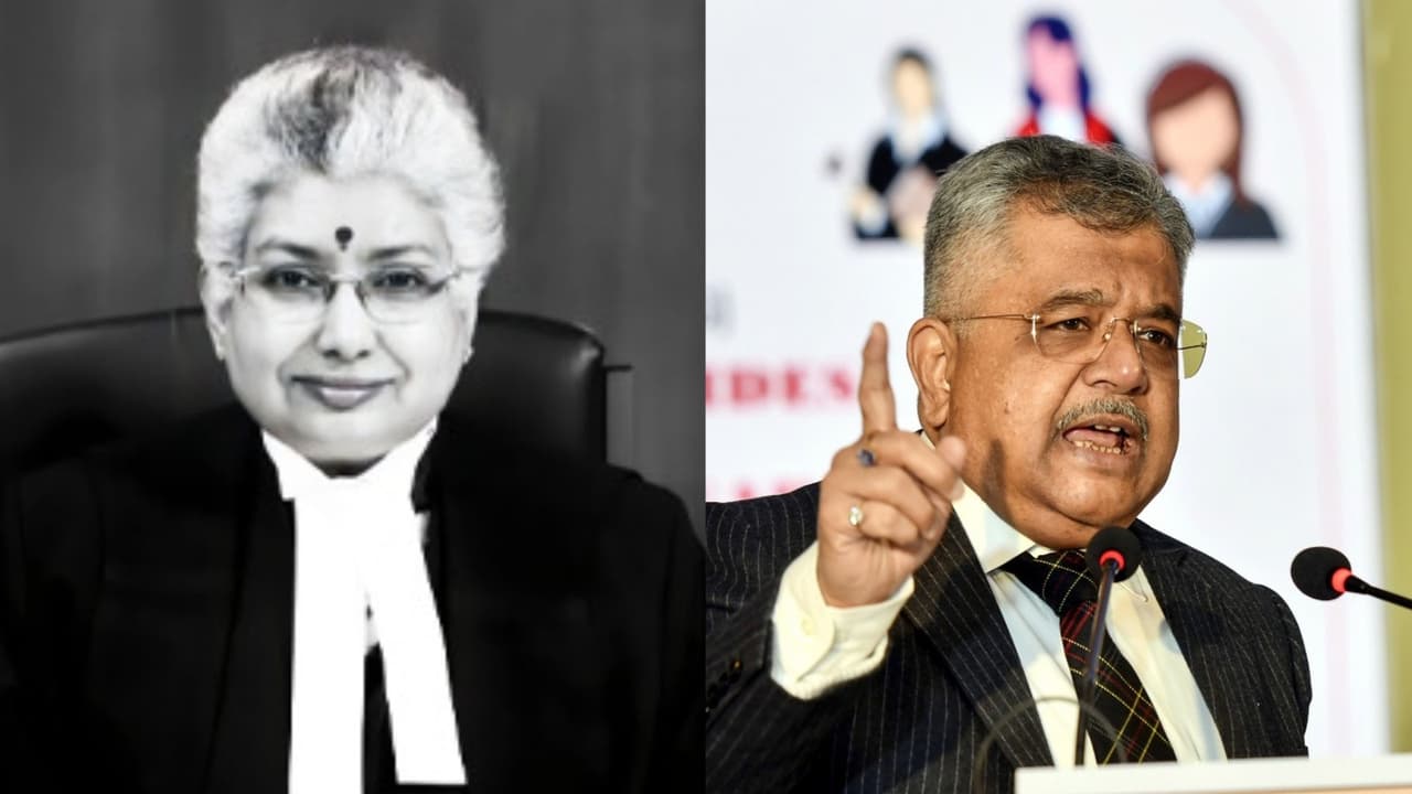 Supreme Court Justice BV Nagarathna and Solicitor General Tushar Mehta (Photo/@sci.gov.in official website/ANI) Supreme Court Justice BV Nagarathna and Solicitor General Tushar Mehta (Photo/@sci.gov.in official website/ANI)
