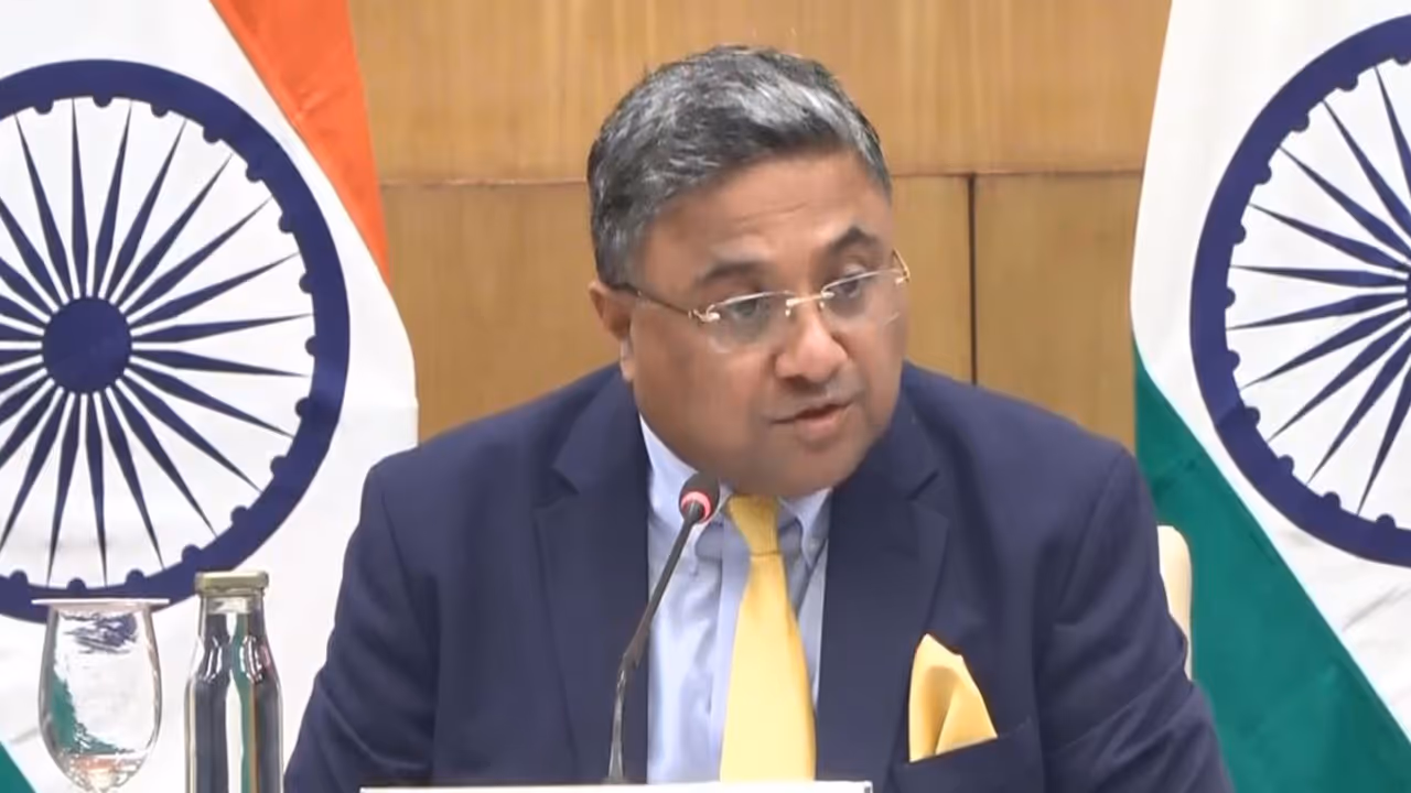 Secretary (West) in the Ministry of External Affairs, Sibi George (Photo/MEAYoutube) Secretary (West) in the Ministry of External Affairs, Sibi George (Photo/MEAYoutube)