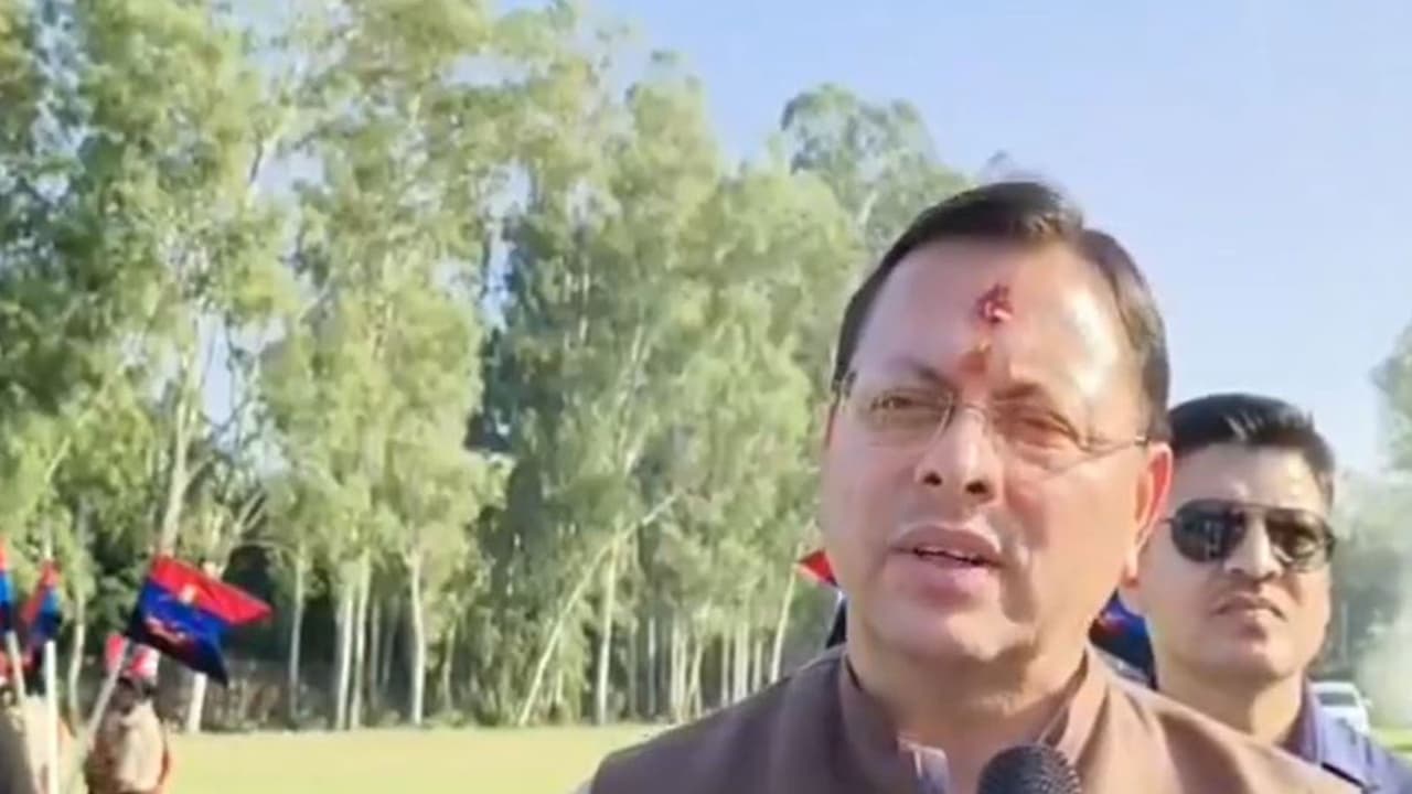 Uttarakhand Chief Minister Pushkar Singh Dhami (Photo/ANI) Uttarakhand Chief Minister Pushkar Singh Dhami (Photo/ANI)