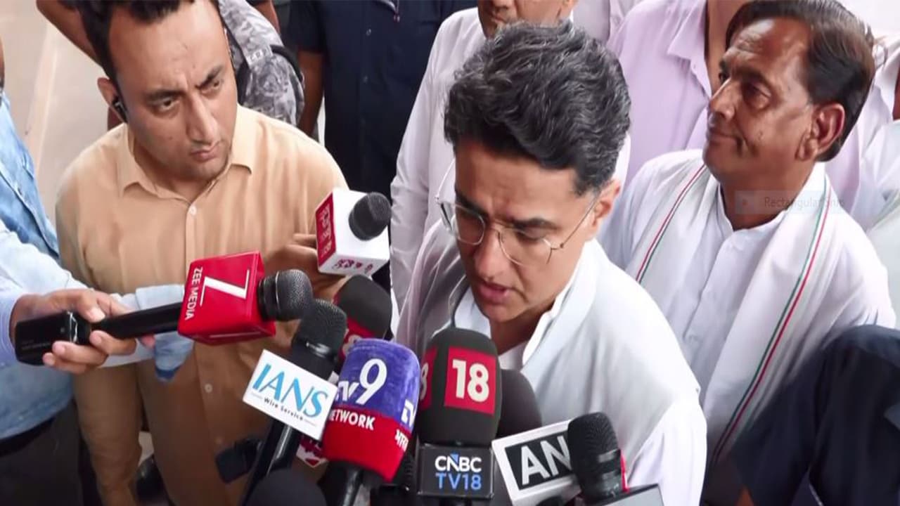 Congress MLA Sachin Pilot (Photo/ANI) Congress MLA Sachin Pilot (Photo/ANI)