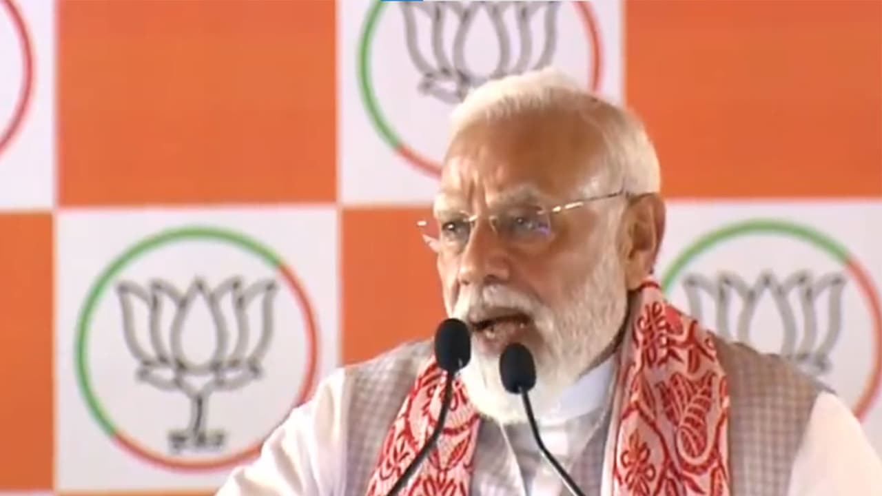 PM Modi in Assam (Photo/ANI) PM Modi in Assam (Photo/ANI)