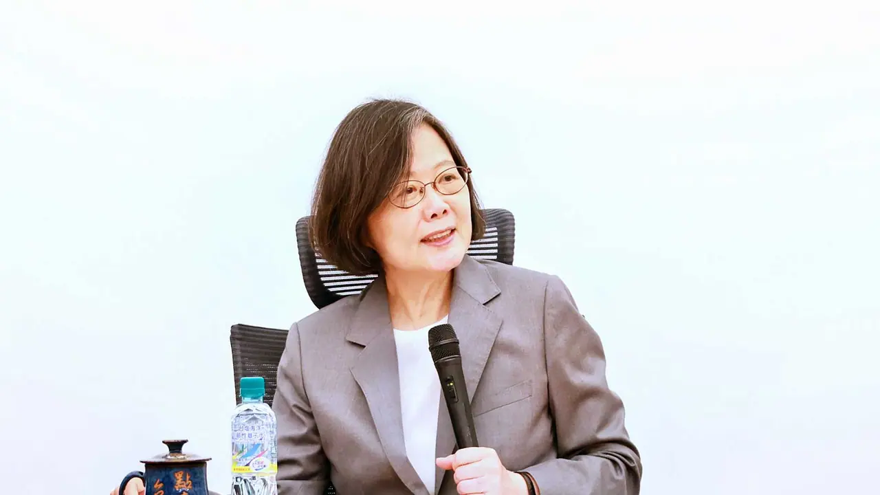 Former Taiwan President Tsai Ing wen (File Photo/X/@iingwen) Former Taiwan President Tsai Ing wen (File Photo/X/@iingwen)