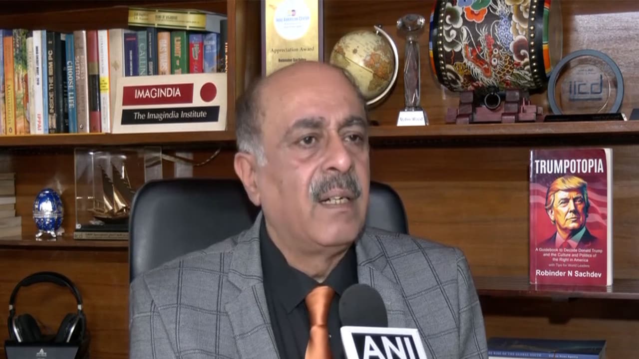 Foreign Affairs Expert Robinder Sachdev (Photo/ANI) Foreign Affairs Expert Robinder Sachdev (Photo/ANI)