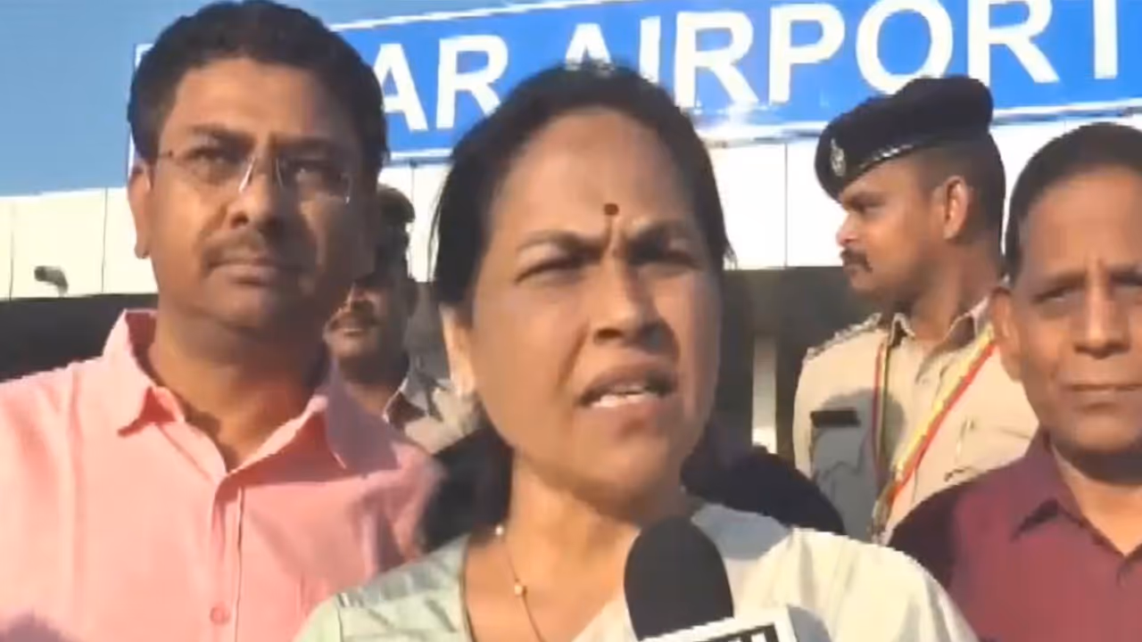 Union Minister of State and BJP leader Shobha Karandlaje (Photo/ANI) Union Minister of State and BJP leader Shobha Karandlaje (Photo/ANI)