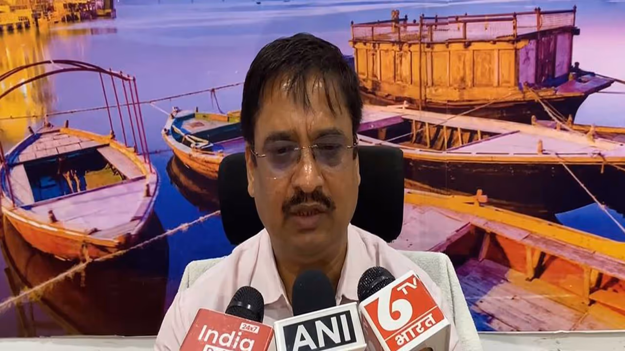 Varanasi Municipal Corporation PRO Sandeep Srivastava (Photo/ANI) Varanasi Municipal Corporation PRO Sandeep Srivastava (Photo/ANI)