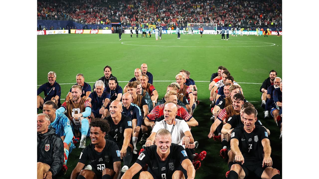 Norway players celebrating during FIFA World Cup 2026 (Photo: X/@ErlingHaaland) Norway players celebrating during FIFA World Cup 2026 (Photo: X/@ErlingHaaland)