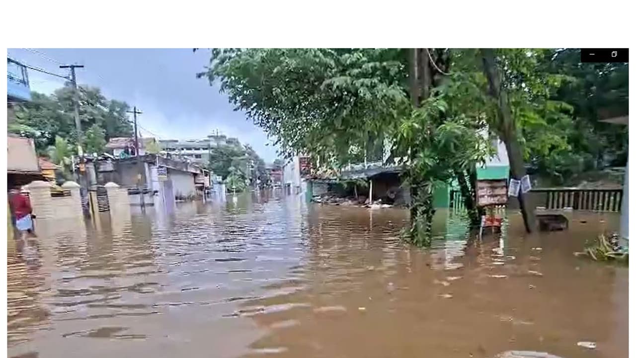 Flash floods in Keralam's Pathanamthitta (Photo/ANI) Flash floods in Keralam's Pathanamthitta (Photo/ANI)