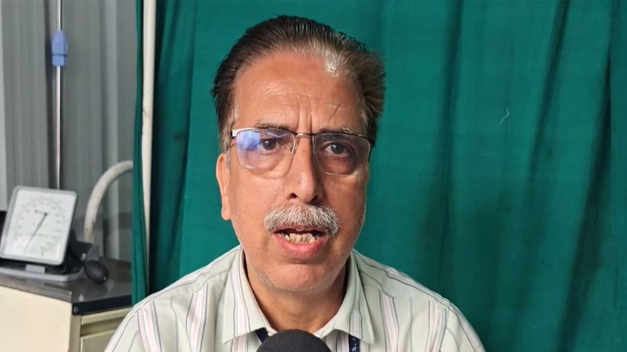 Chief Medical Officer Ramban, Kamal Jee Zadoo (Photo/ANI) Chief Medical Officer Ramban, Kamal Jee Zadoo (Photo/ANI)