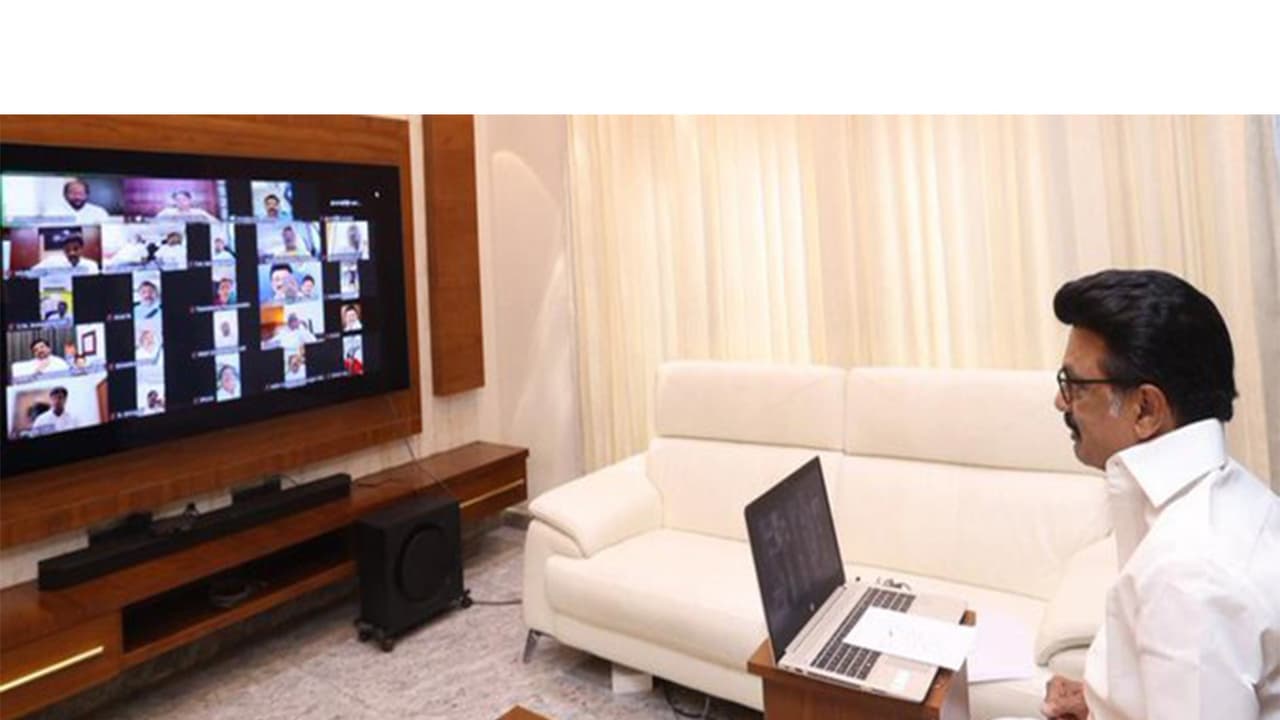 Tamil Nadu CM MK Stalin convenes meeting of DMK MPs (Photo/X@mkstalin) Tamil Nadu CM MK Stalin convenes meeting of DMK MPs (Photo/X@mkstalin)