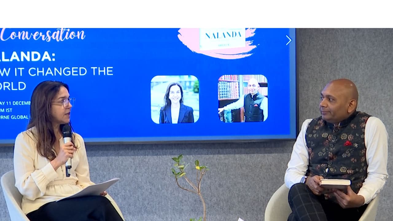 Melbourne Global Centre hosts special session on Abhay K.’s ‘Nalanda’