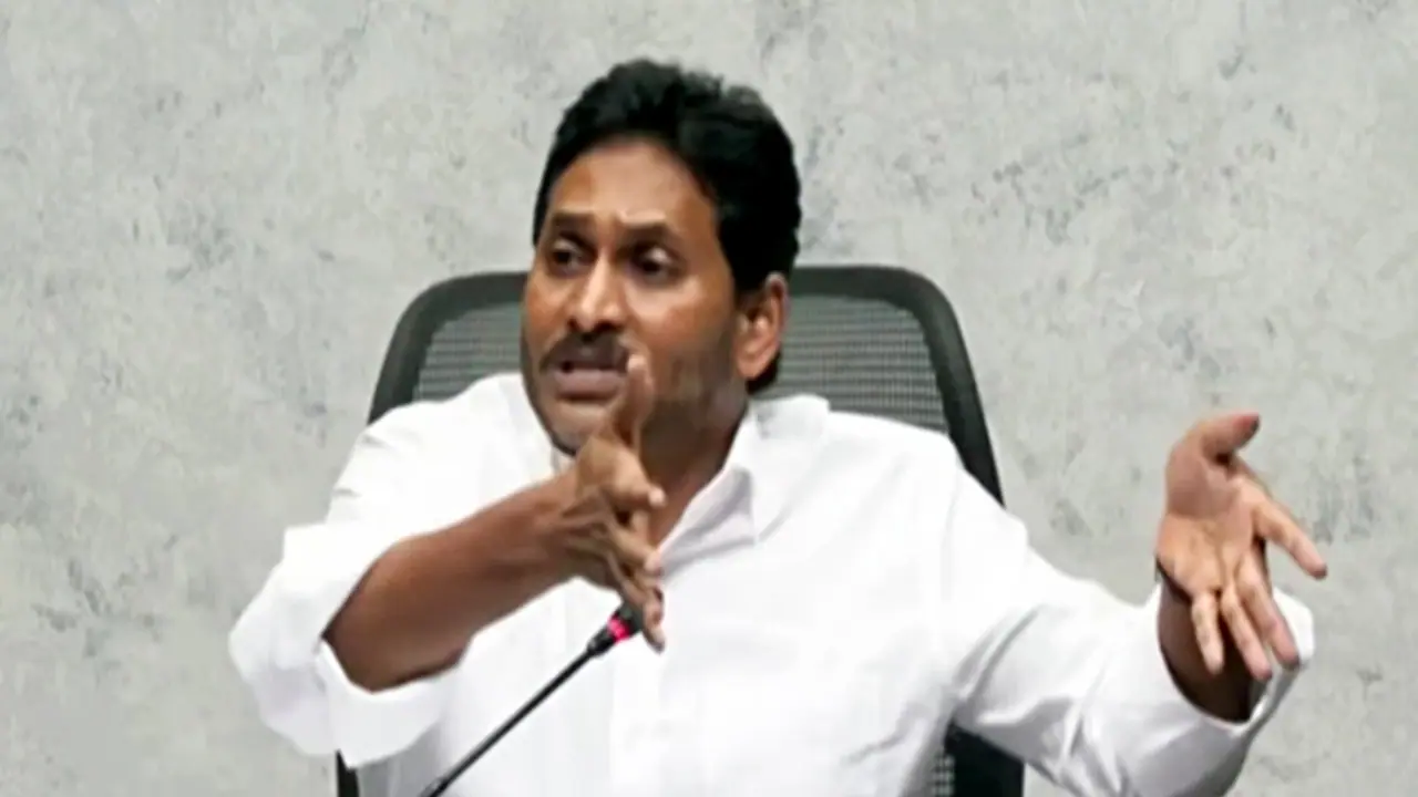 Former Andhra Pradesh Chief Minister YS Jagan Mohan Reddy addresses a press conference (File Photo/ANI) Former Andhra Pradesh Chief Minister YS Jagan Mohan Reddy addresses a press conference (File Photo/ANI)