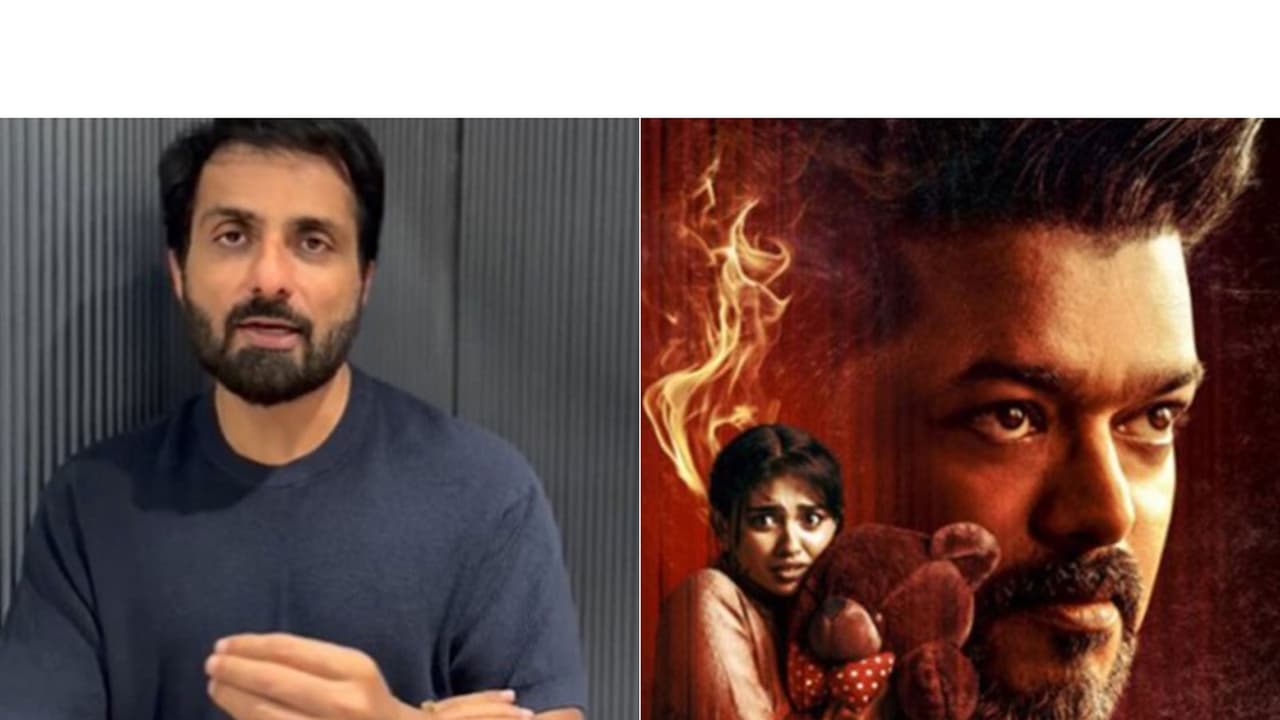 Sonu Sood (L) Jana Nayagan (R) (Photos/X/@SonuSood/@KvnProductions) Sonu Sood (L) Jana Nayagan (R) (Photos/X/@SonuSood/@KvnProductions)