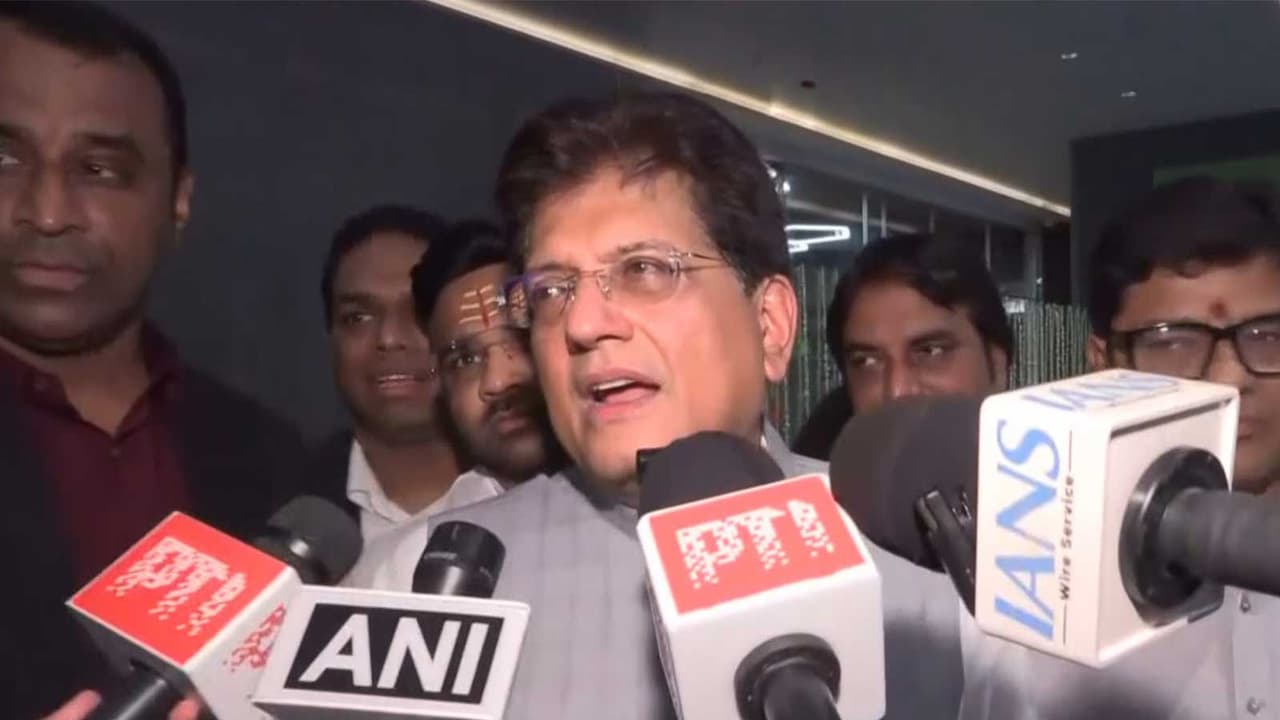 Union Commerce and Industry Minister Piyush Goyal (Photo/ANI) Union Commerce and Industry Minister Piyush Goyal (Photo/ANI)