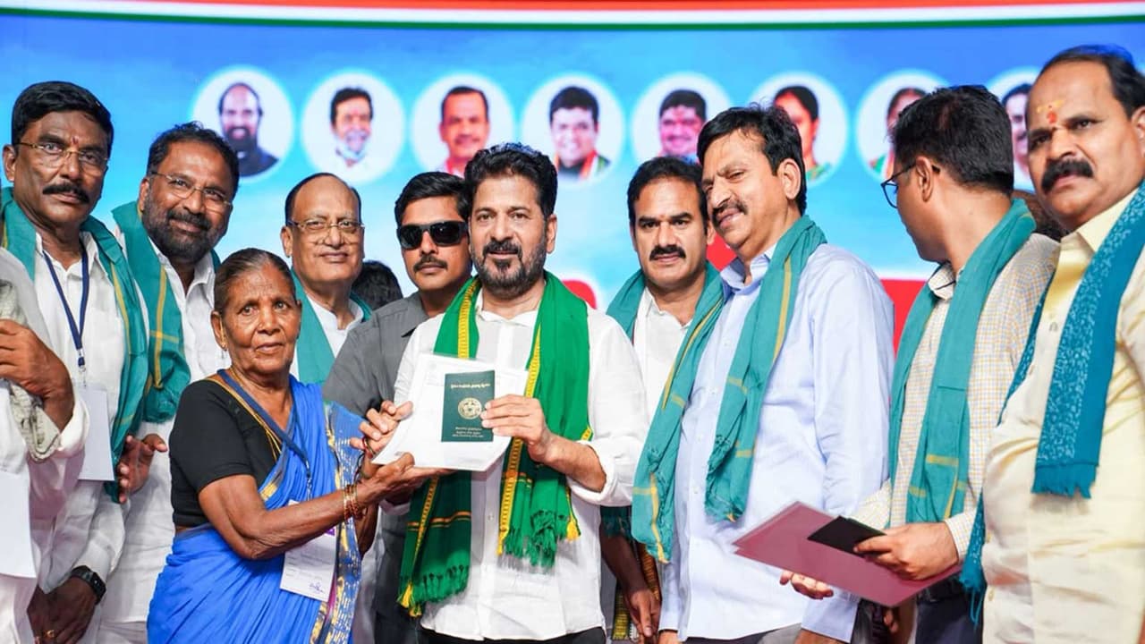 Telangana Chief Minister Revanth Reddy at an event. (Photo/ANI) Telangana Chief Minister Revanth Reddy at an event. (Photo/ANI)