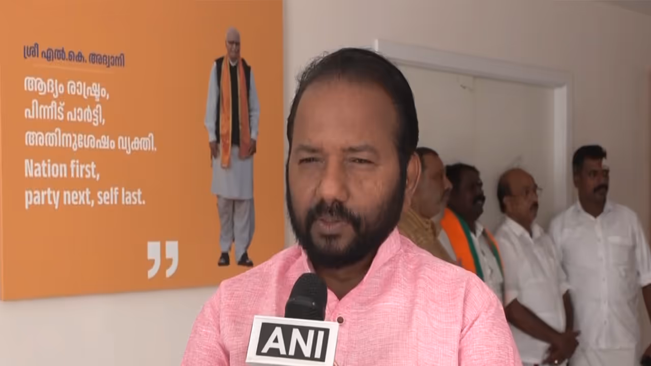 BJP Kerala General Secretary S Suresh (Photo/ANI)