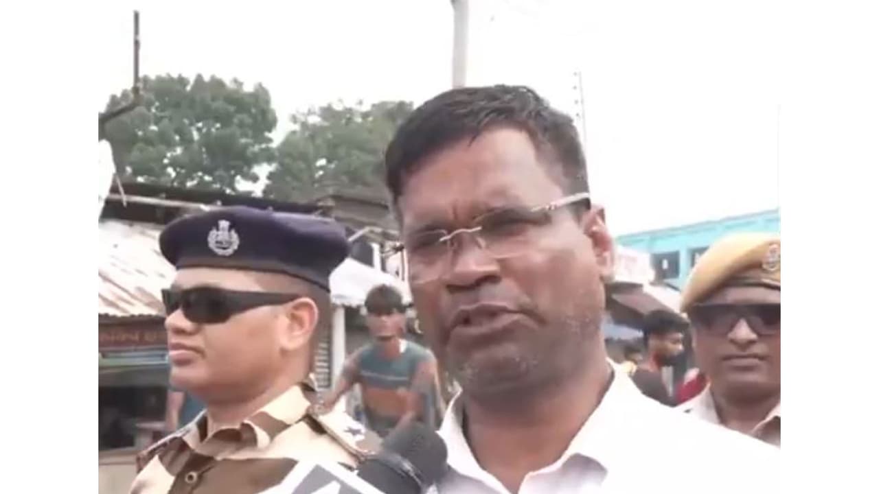 BJP candidate from Falta assembly constituency, Debangshu Panda (Photo/ANI) BJP candidate from Falta assembly constituency, Debangshu Panda (Photo/ANI)