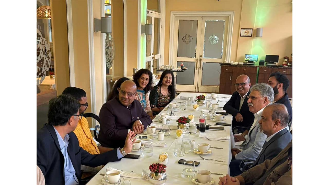 Delhi Assembly Speaker interacts with Indian community in Peru (Photo/Delhi Legislative Assembly Secretariat) Delhi Assembly Speaker interacts with Indian community in Peru (Photo/Delhi Legislative Assembly Secretariat)