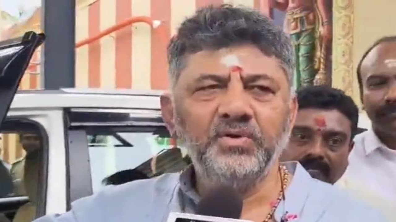 Karnataka Chief Minister D.K. Shivakumar (Photo/ ANI) Karnataka Chief Minister D.K. Shivakumar (Photo/ ANI)