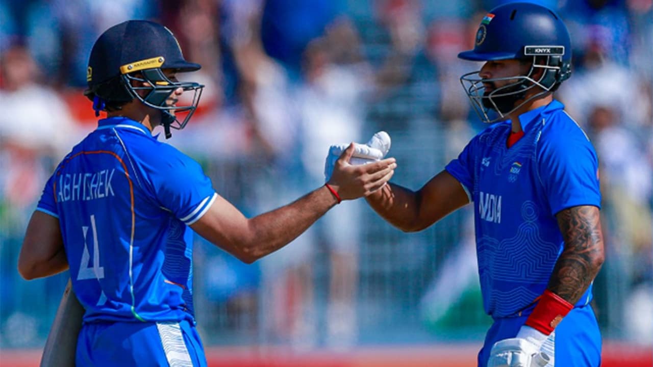 Abhishek Sharma (L) and Shreyas Iyer (R). (Photo: X/@BCCI) Abhishek Sharma (L) and Shreyas Iyer (R). (Photo: X/@BCCI)