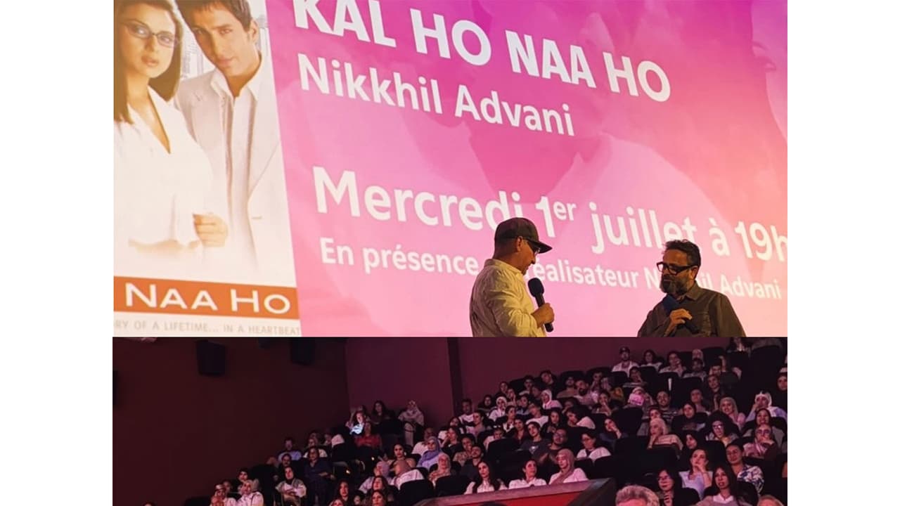 Kal Ho Naa Ho screening in Morocco (Photo/Instagram@nikkhiladvani) Kal Ho Naa Ho screening in Morocco (Photo/Instagram@nikkhiladvani)