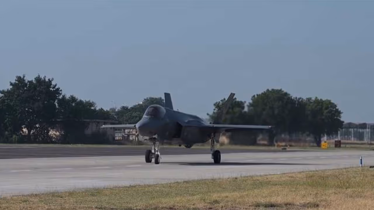 US Air Force F 35A fighter jets take to skies over Jodhpur (Photo/US Air Force video by Airman 1st Class Nathaniel Jackson) US Air Force F 35A fighter jets take to skies over Jodhpur (Photo/US Air Force video by Airman 1st Class Nathaniel Jackson)