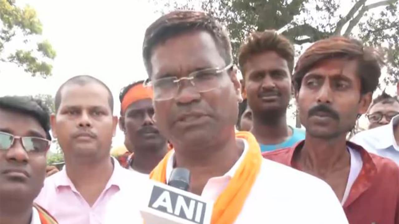 BJP candidate Debangshu Panda (Photo/ANI) BJP candidate Debangshu Panda (Photo/ANI)