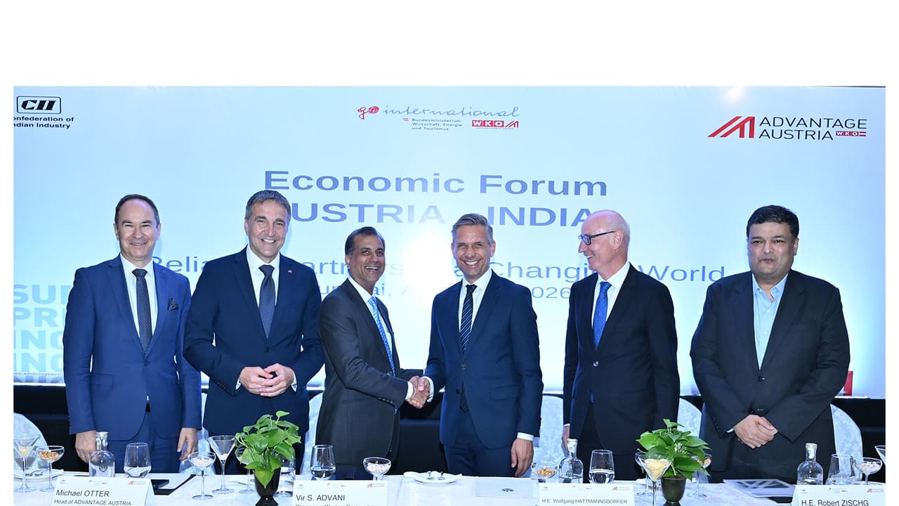 India–Austria Eye Green Tech, Manufacturing Boost as Trade Crosses USD 2.35 Billion (Photo/@CII4WR) India–Austria Eye Green Tech, Manufacturing Boost as Trade Crosses USD 2.35 Billion (Photo/@CII4WR)