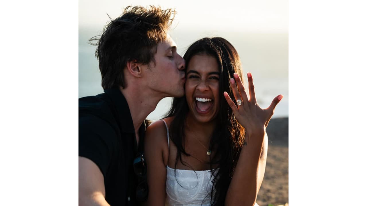 Myles Mantzaris, Dishani Chakraborty (Photo/Instagram/@dishanichakraborty) Myles Mantzaris, Dishani Chakraborty (Photo/Instagram/@dishanichakraborty)