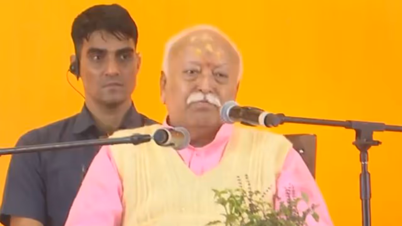 RSS chief Mohan Bhagwat (Photo/ANI) RSS chief Mohan Bhagwat (Photo/ANI)