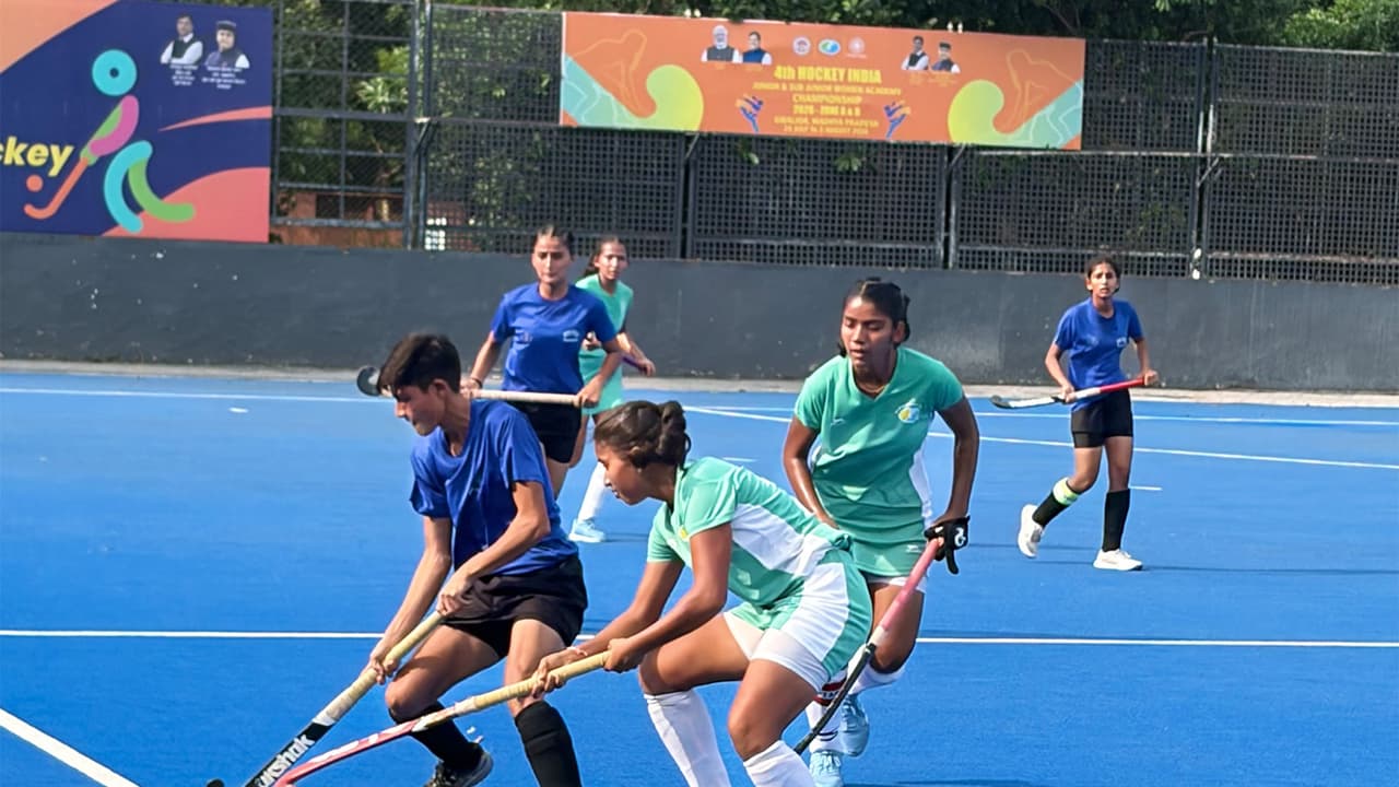 Hockey players in action (Photo: Hockey India) Hockey players in action (Photo: Hockey India)