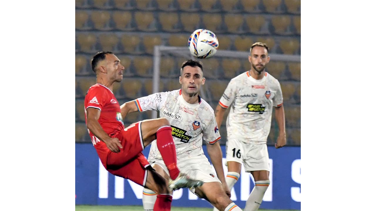 FC Goa players [in white] (Photo: ANI)