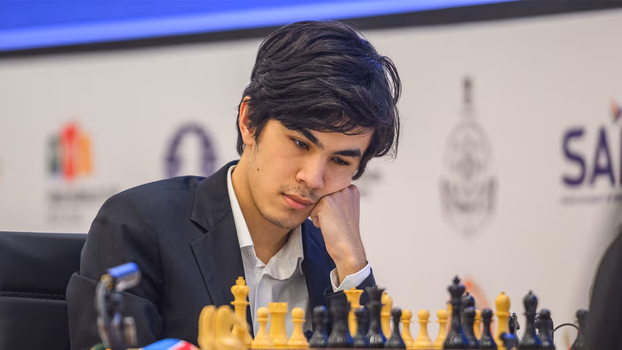 GM Javokhir Sindarov (Photo: FIDE) GM Javokhir Sindarov (Photo: FIDE)
