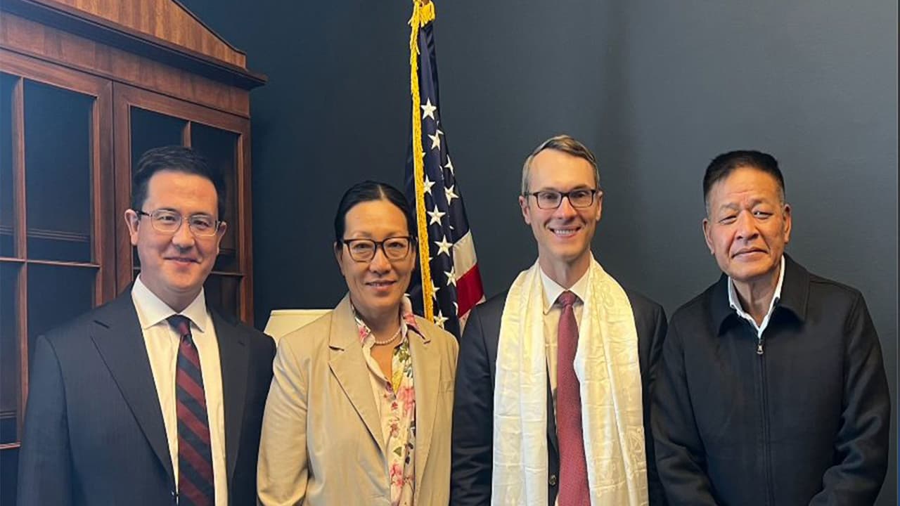 Sikyong Penpa Tsering at Capitol Hill ( Photo/ Central Tibetan Administration) Sikyong Penpa Tsering at Capitol Hill ( Photo/ Central Tibetan Administration)