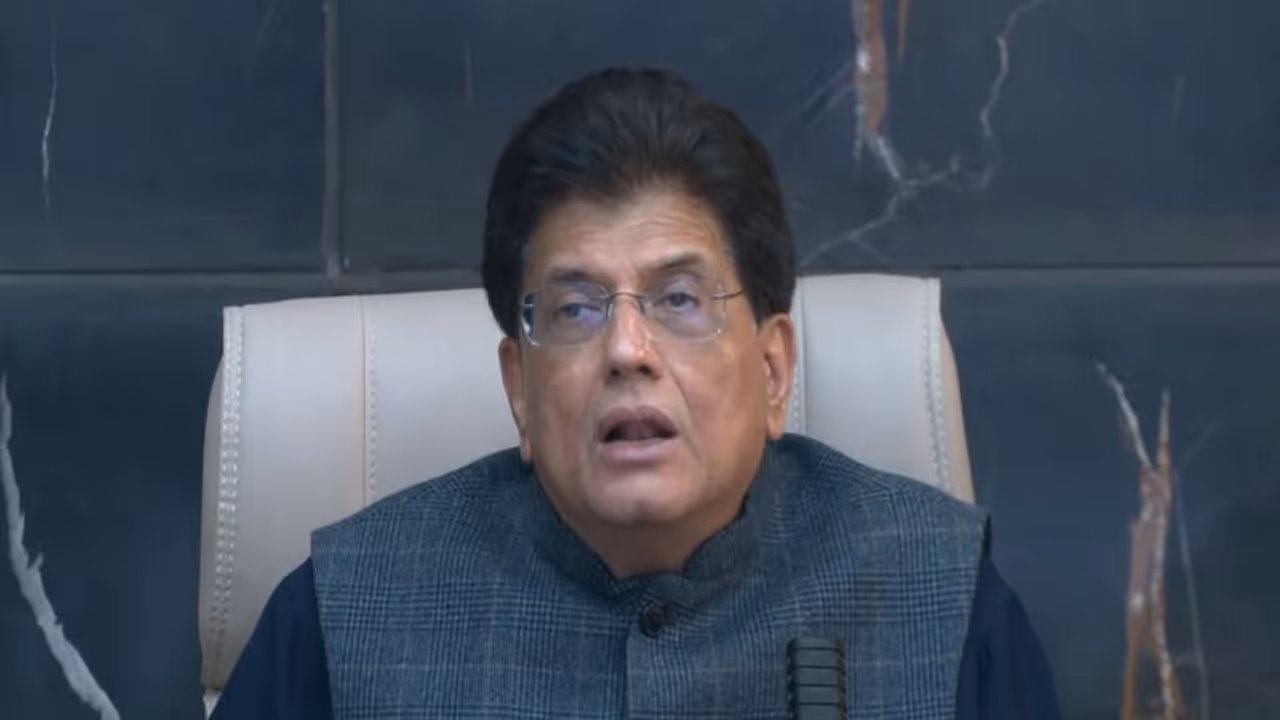 Union Commerce Minister Piyush Goyal (Image: ANI) Union Commerce Minister Piyush Goyal (Image: ANI)