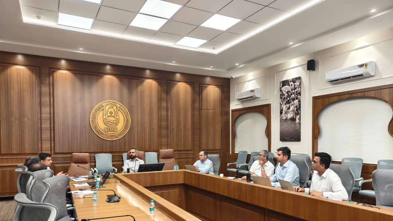 Meeting held at the NTKMA headquarters under the chairmanship of NTKMA Commissioner Shekhar Singh (Photo/ANI) Meeting held at the NTKMA headquarters under the chairmanship of NTKMA Commissioner Shekhar Singh (Photo/ANI)